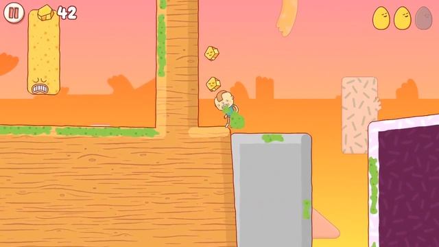 Eggggg: The Platform Puker Gameplay - Level 2 смотреть онлайн