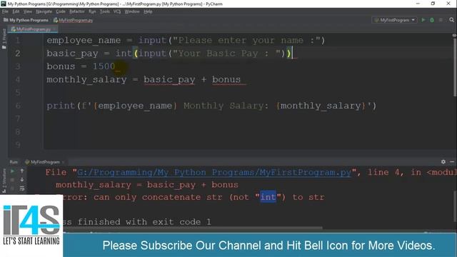 Python Tutorial in Urdu | Hindi | Data Type Conversion in Python | Type Conversion/Casting in Pytho