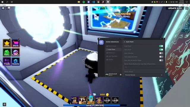 [?UPD 3] ANIME ADVENTURES HACK ? BEST AUTO FARM SCRIPT - WORKING ? Roblox Anime Adventures Script смотреть онлайн