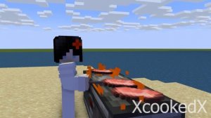 Giant Mermaid VORE Fishing Girl on the Beach - Minecraft Animation