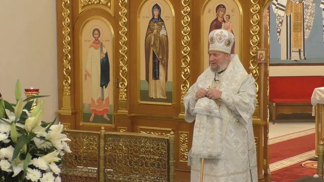 Проповедь в Навечерие Богоявления. смотреть онлайн