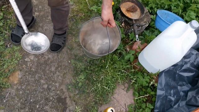 готовим уху в казане по древнему рецепту! скобарский рецепт! смотреть онлайн