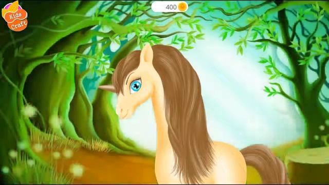 Fun Animal Care Kids Game Fairyland 3 Unicorn Family смотреть онлайн