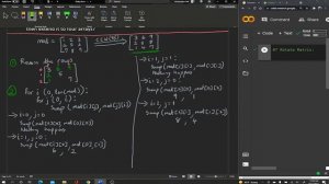 Rotate Matrix: Amazon Coding Challenge {Matrix Manipulation}