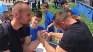 How to win at Armwrestling Filip Hrgovic vs pro armwrestler boxer vs armwrestler