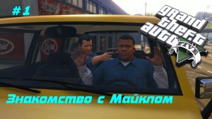 GTA 5 Полное прохождение (все катсцены и диалоги) #1 Знакомство с Майклом