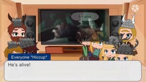 Past httyd react to Toothless saving Hiccup (Older video)|__|By! Pebble•Loves•U