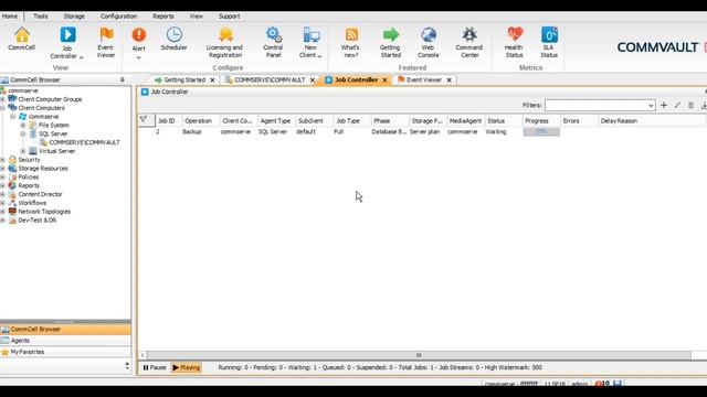 How to install agent and backup SQL Server Database in Commvault V11 SP18? смотреть онлайн