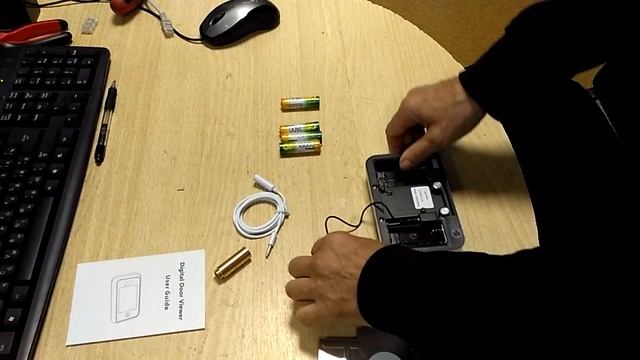 Дверной видеоглазок с записью AVT HAWEL R обзор смотреть онлайн