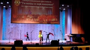 Лучший танец!!! Первое место!!! ВДПО!!! Пожарная безопасность!!! Танец "Видение". Огонь и вода.