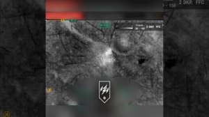 Видео от врага. Хохлы бьют сбросами по нашим штурмам, которые плохо замаскировались отдыхая ночью.