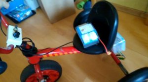 Детский трицикл из гироскутера, режимы работы