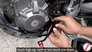 SHIFT LEVER CHANGE CRF300L - HOW TO