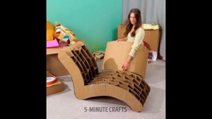 Простые изделия из картона.