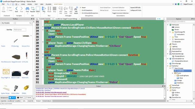ROBLOX: Group Locked Team Changer смотреть онлайн