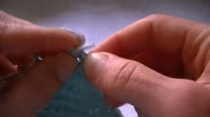 Вязание повязки на голову спицами.