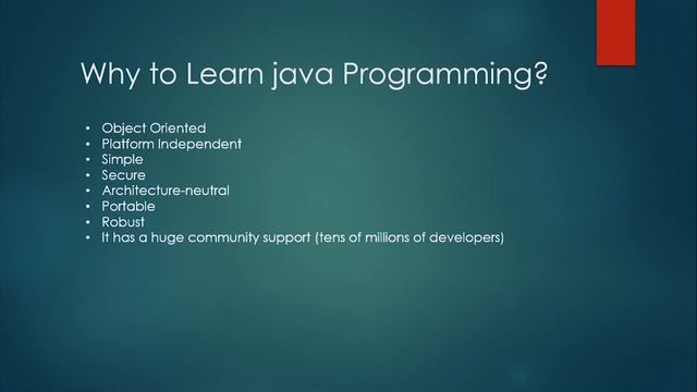 01 - learn java programming from scratch - Introduction