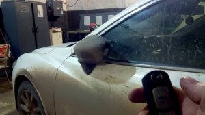 Автоматическое складывание зеркал с брелка мазды 6 GJ