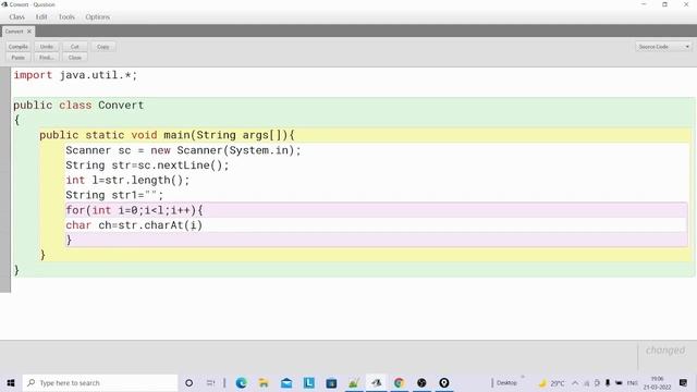 Write a program to input a string and print out the text with the uppercase and lowercase reversed смотреть онлайн