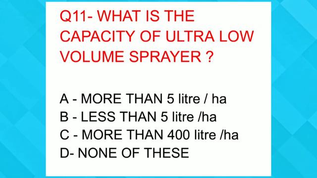 2O Important Agriculture Questions For AFO, FCI AGM 2021 , NSC, Msc agriculture & other exams