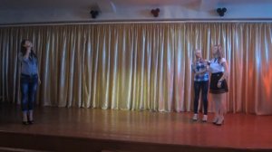 Выступление на День Учителя 2015,сценка про учителя