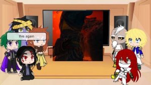 Record of ragnarok react to kratos [3] gods react to kratos  | god of war | gacha