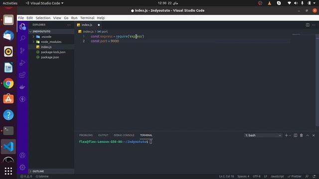 creating a node express server part 1 смотреть онлайн
