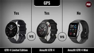 Amazfit GTR 4 Limited Edition Vs Amazfit GTR 4 Vs Amazfit GTR 4 Mini