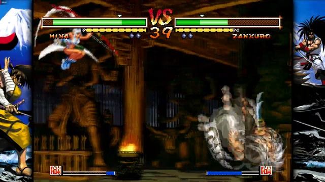 Samurai Shodown V Special PC - local multiplayer gameplay (versus) смотреть онлайн