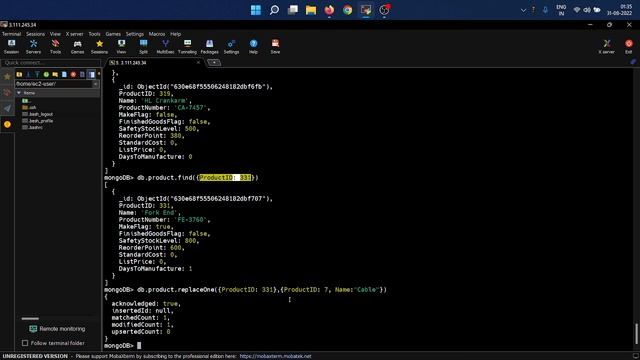 CRUD Operations in MongoDB - MongoDB Administration - Part 5 #mongodb #dba  #mongodbtutorial