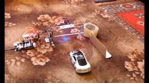 Arduino автоматический шлагбаум DIY