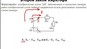 Второй закон Кирхгофа. Смотри и изучай!