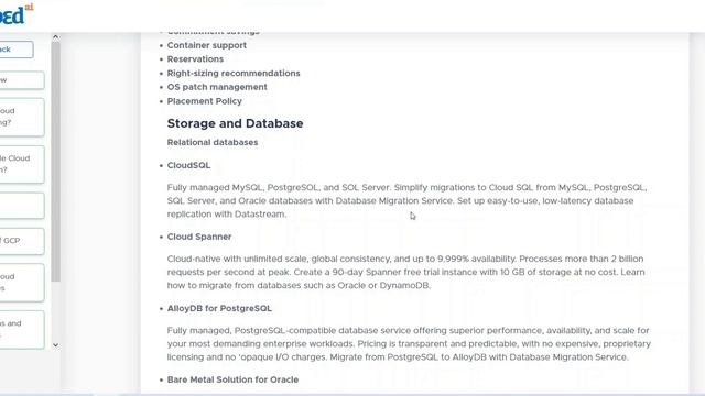Module 4 GCP Services | Google Cloud Fundamentals | Cloud