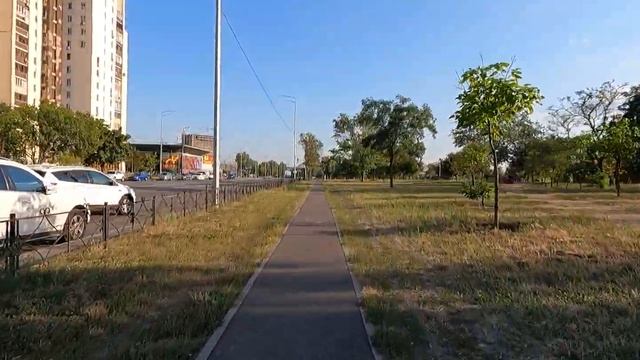 Киев. Березняки. Набережная Днепра. GoPro HERO9 Black смотреть онлайн
