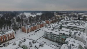 Город Пушкин зимой