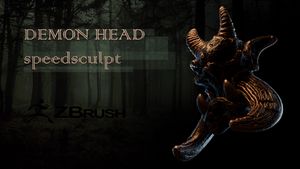 Скульптинг Головы Демона