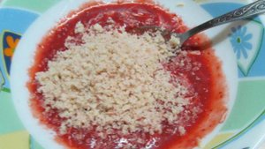 Пирожки с клубникой из лаваша