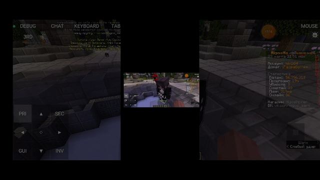 играю в Minecraft заходите на этот сервер