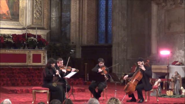 Concerto Inizio Anno Quartetto in Sol Maggiore Kv 285a di Mozart - Basilica dei Frari, Venezia смотреть онлайн
