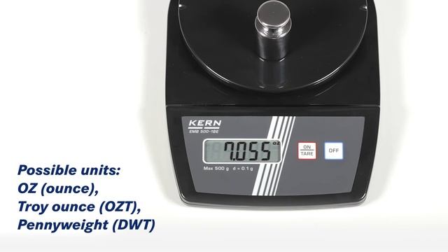 Entry level laboratory balance with tremendous weighing performance | KERN EMB смотреть онлайн