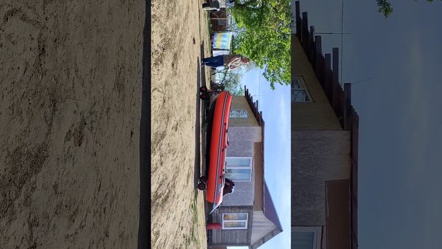 Носовая тележка  azimut 380  Suzuki 9.9 bs