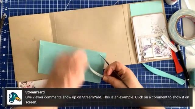 Part 3 tutorial for Mintay Graceful / Berrylicious or any other collection, mini Scrapbooking album смотреть онлайн