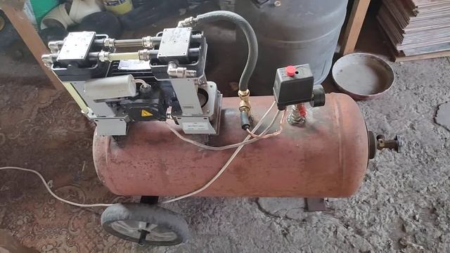 Компрессор из газового баллона.Инструкция, как делать ненужно смотреть онлайн
