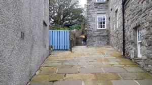 Short walk in the centre of Lerwick, Shetland before boarding the ferry