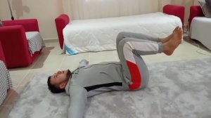 Махи ногами лежа (упражнение для спины и пресса) Маятник Галиуллова