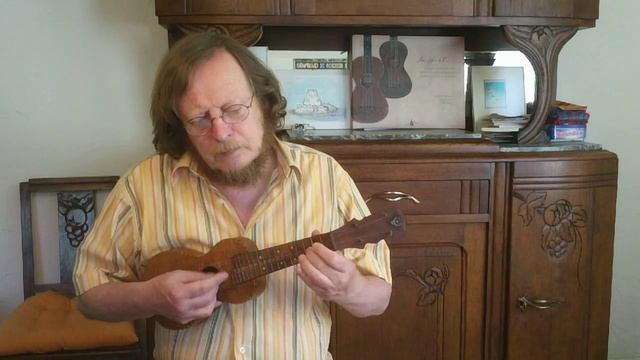 Samba lele - Vintage Supertone ukulele смотреть онлайн