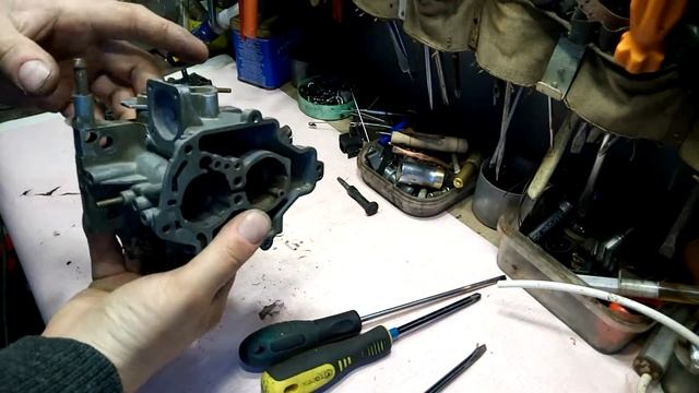 Карбюратор Солекс для двигателя Opel Senator, газ, стоит на УАЗ. ч1. смотреть онлайн