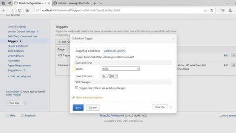 CI/CD using Teamcity | Scheduling Job | Daily, Weekly, Cron Expression | Step by Step Tutorial 3