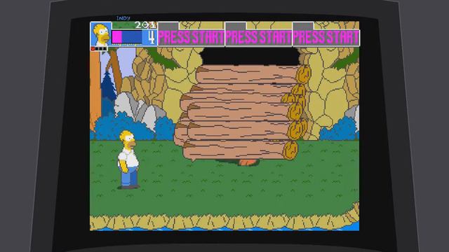 The Simpsons Arcade Game (PSN) (US) [PS3]