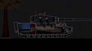 After dark edit - German tanks